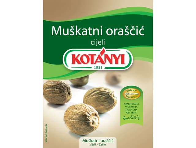 Muškatni oraščić cijeli