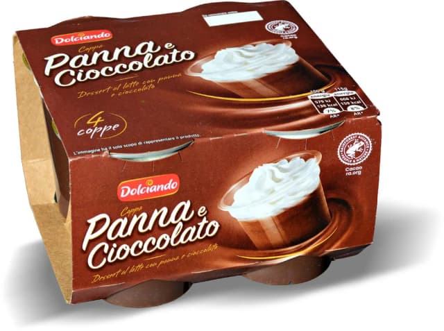 PUDING ČOKOLADA SA ŠLAGOM 4X115g