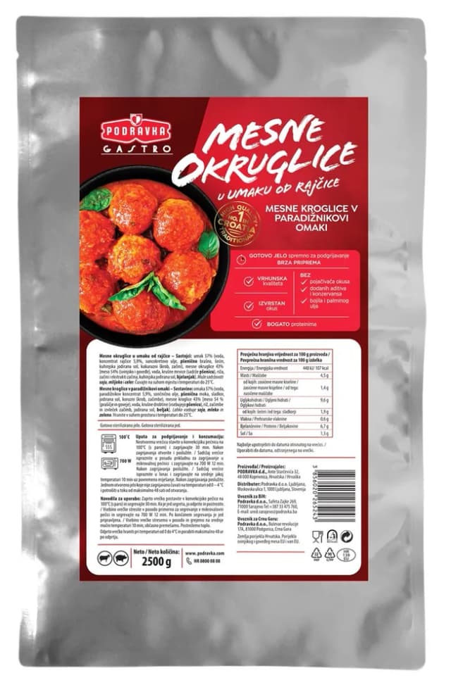 Mesne okruglice u umaku od rajčice