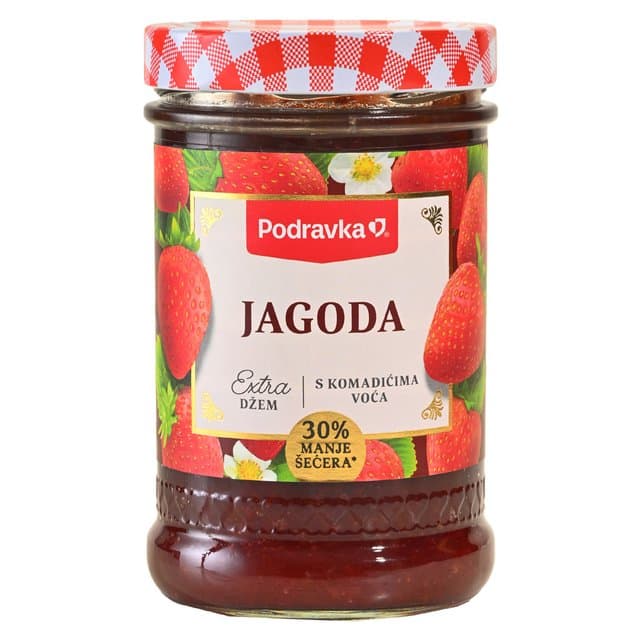 DŽEM JAGODA EKSTRA 580 G