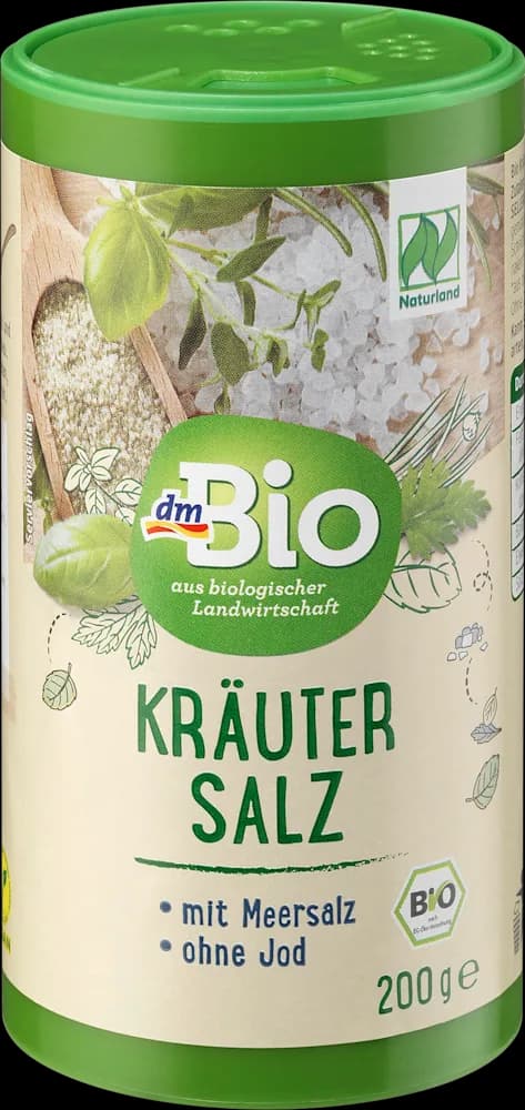 dmBio sol sa začinima 200g