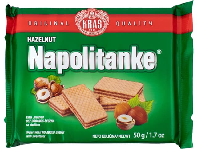 Napolitanke lješnjak dijetne bez šećera