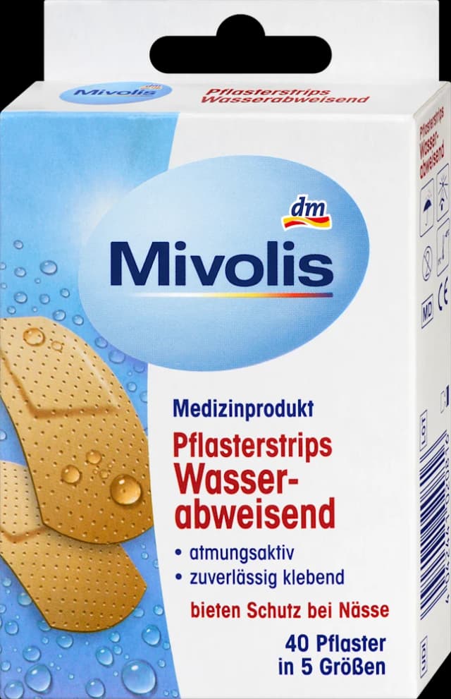 Mivolis flaster vodootporni 40 kom.