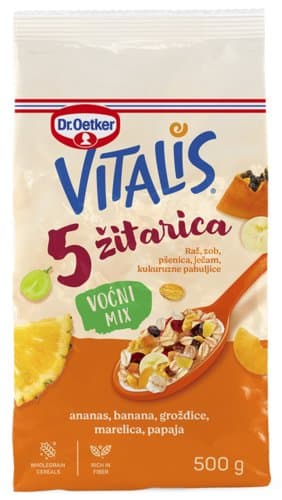 Muesli Voćni Mix 5 Žitarica Šumsko Voće