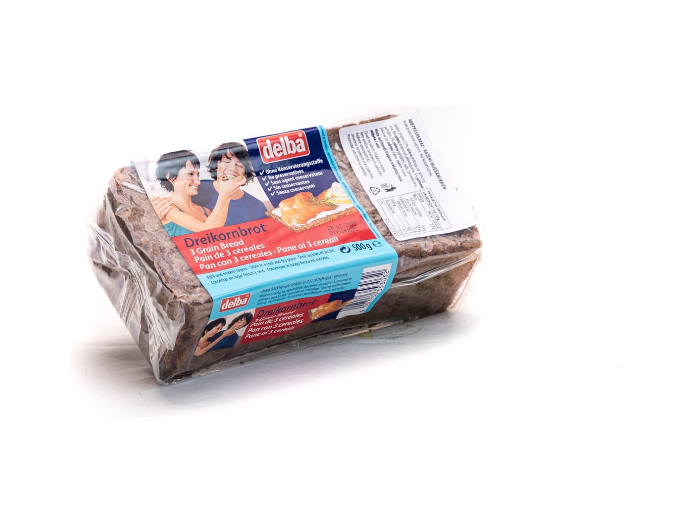 KRUH ZRNATI 500 g DELBA
