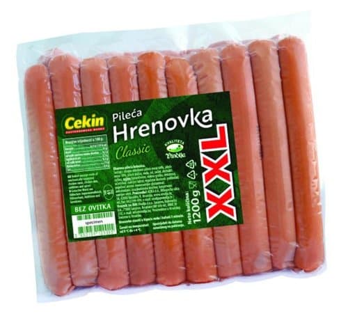 Pileća hrenovka Classic XXL