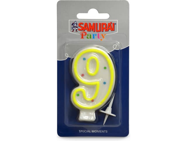 SVIJEĆA ROĐENDANSKA SAMURAI BROJ 9