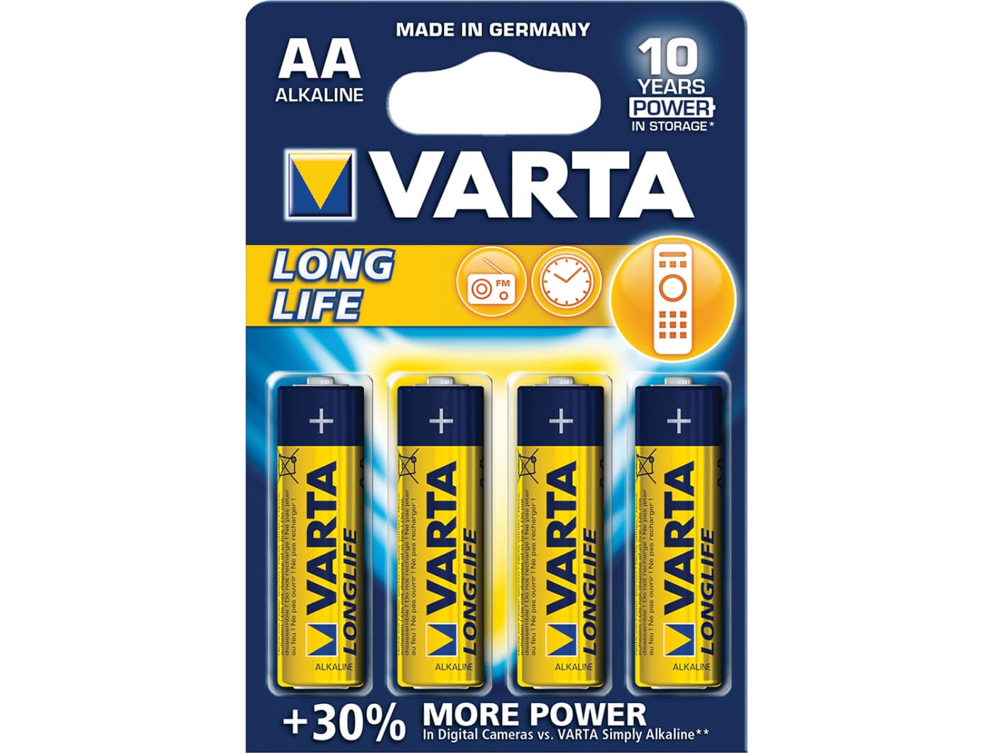 Baterije Varta Longlife Extra AA