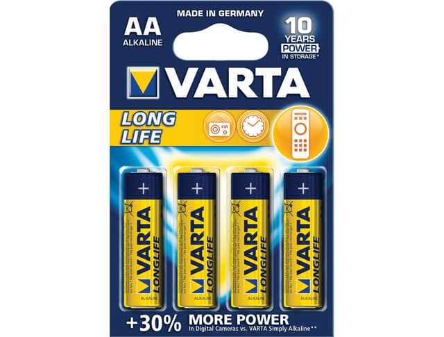 Baterije Varta Longlife Extra AA