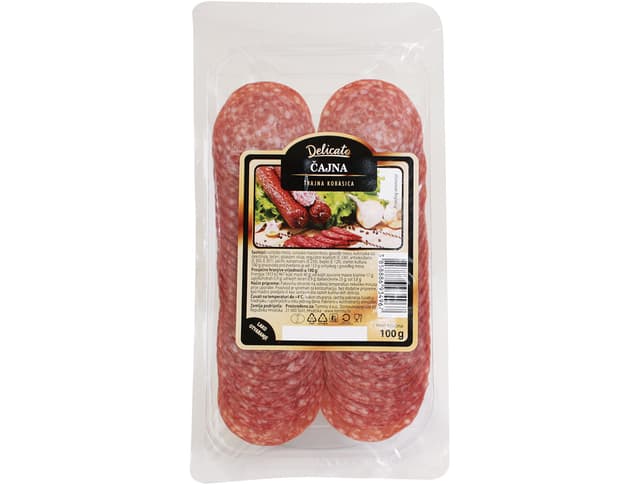 KOBASICA ČAJNA 100 g DELICATO
