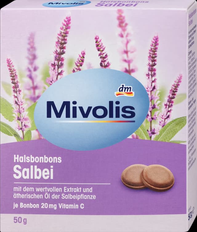 Mivolis tv. bomboni od kadulje 50g