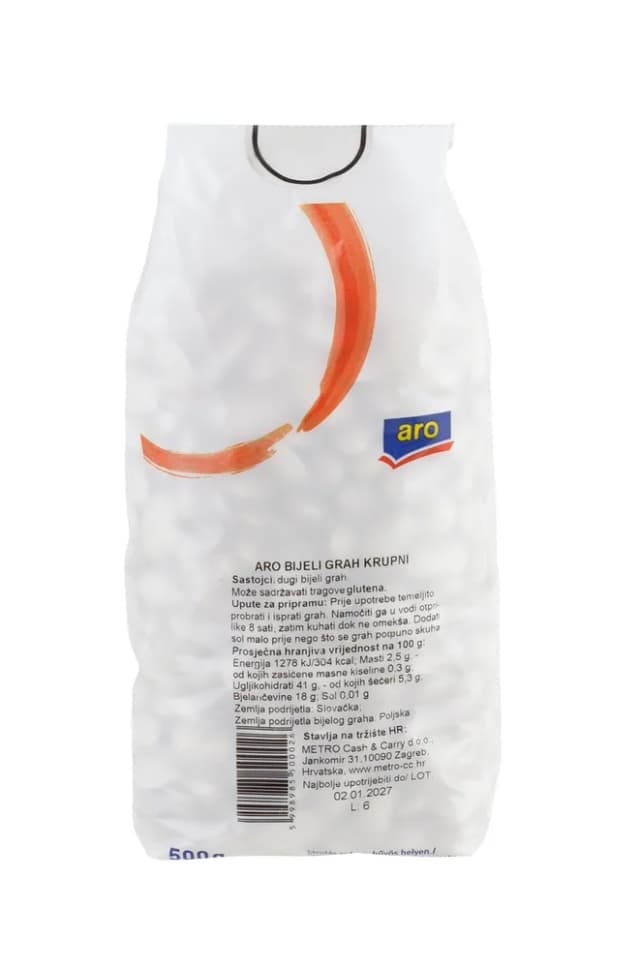 500G ARO GRAH BIJELI KRUPNI