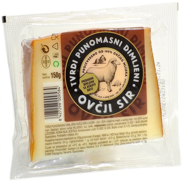 SIR TVRDI OVČJI DIMLJENI 150g