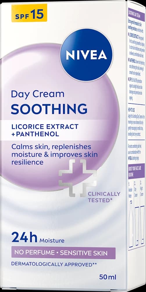 Nivea umirujuća dn. krema SPF15 50 ml
