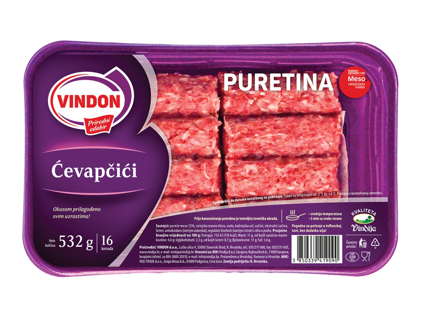 Vindon Vindon ćevapčići