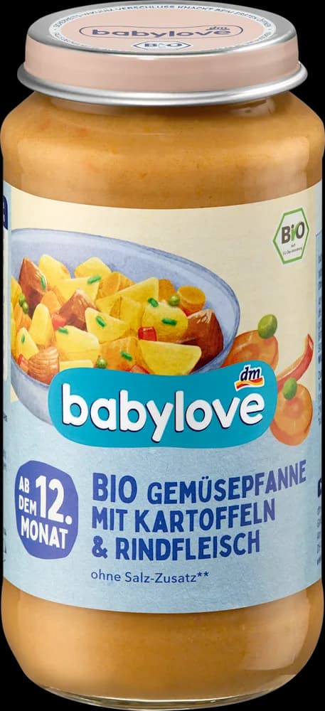 babylove EKO kaš.12+povr./krum./gov250 g
