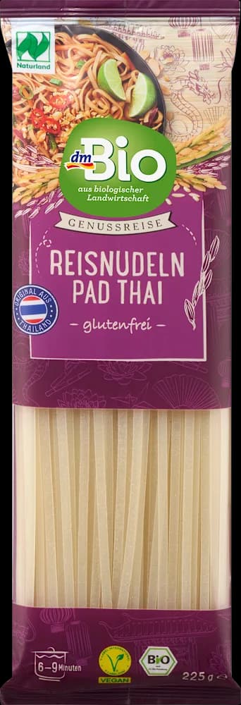 dmBio Pad Thai rižini rezanci 225 g T