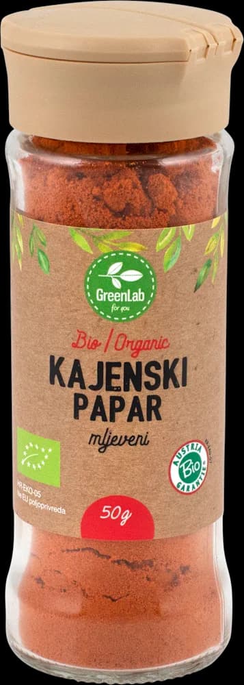 BIO PAPAR KAJENSKI 50 g GREEN
