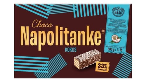 500G KRAŠ NAPOLITANKE KOKOS
