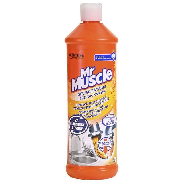 MR MUSCLE Sredstvo za odčepljivanje odvoda gel