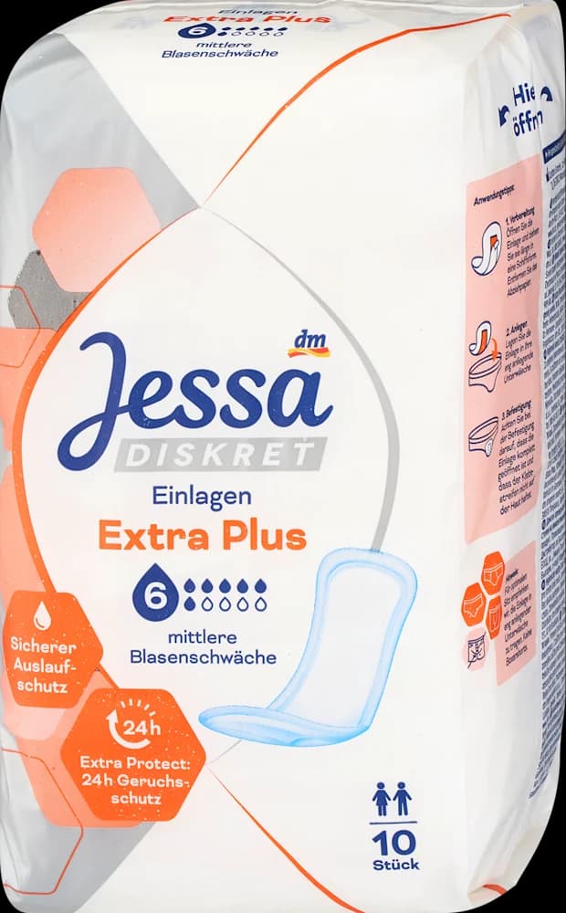 Jessa hig.ulošci za ink. extra +10 kom