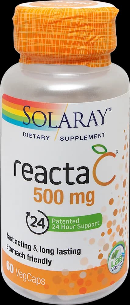 Solaray REACTA C bezkis. vit.C 60 kps
