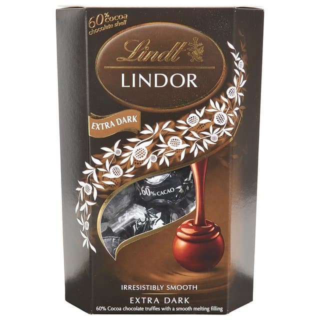 Lindor Praline Tamna 60%