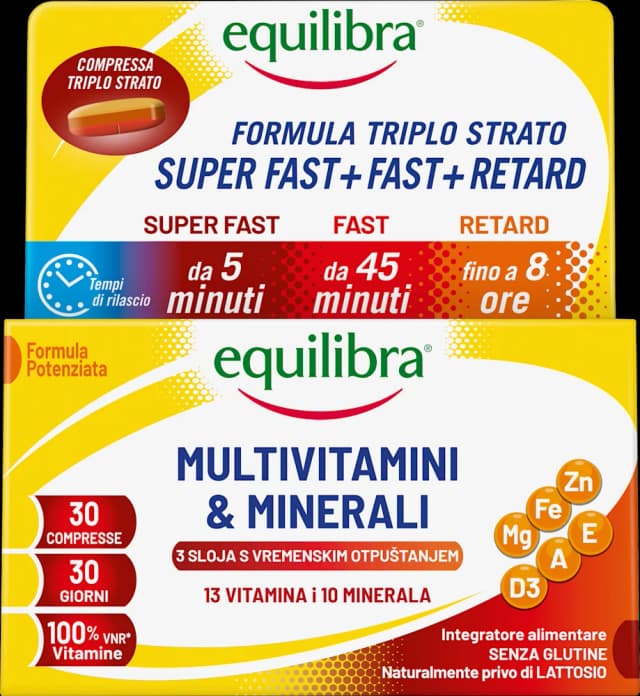 Equilibra multivit.&minerali 30 kom.