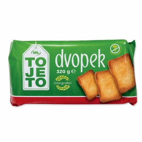 DVOPEK INTEGRALNI 320 g TOJETO