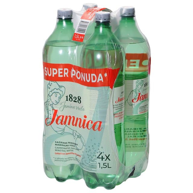 Jamnica mineralna voda gazirana 4x1,5 l