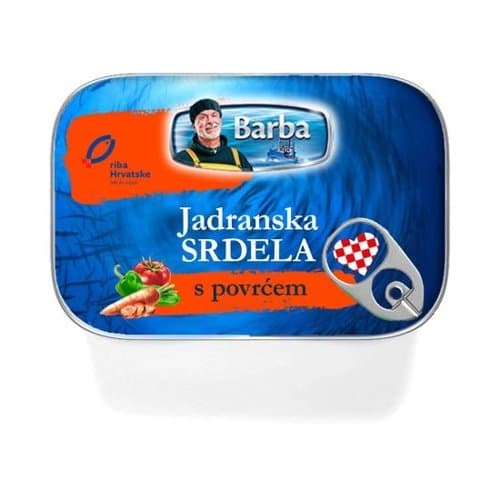 JADRANSKA SRDELA S POVRCEM 100 G BARBA