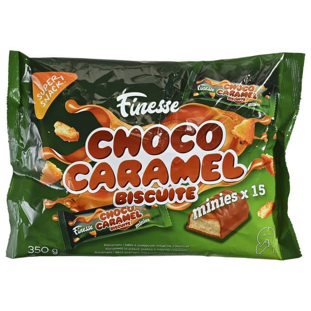 DESERT FINESSE CH CARAMEL BISCUITE 15/1 350 g