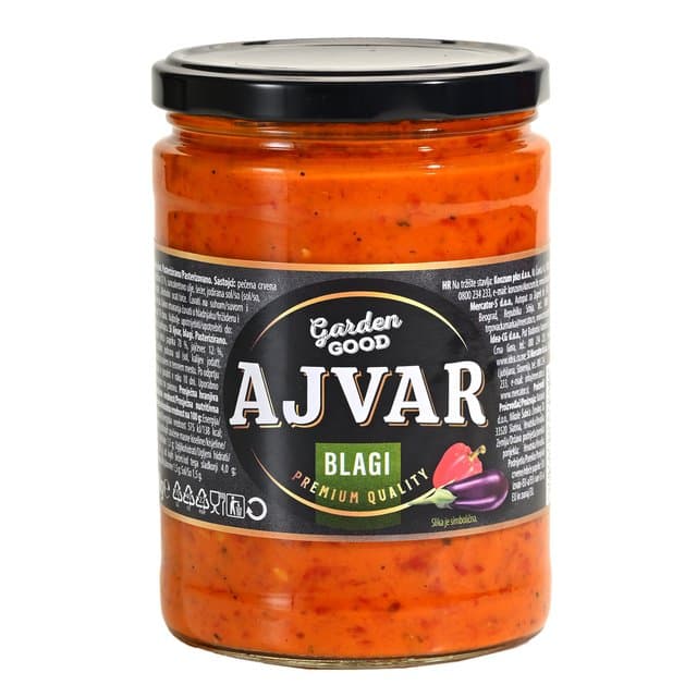 AJVAR GARDEN GOOD BLAGI PREM 550g