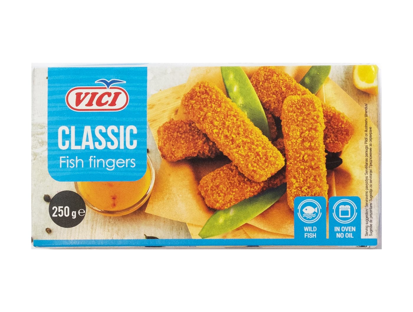 Vici riblji panirani štapići 250 g