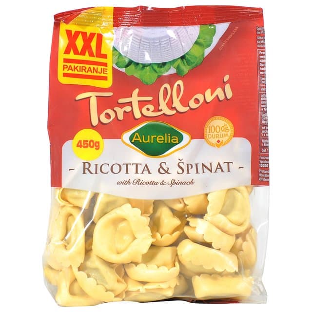 Tortelloni Ricotta/Špinat