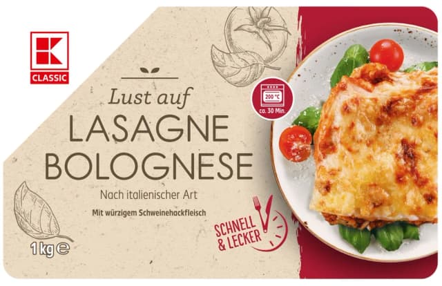 KLC.Lasagne 1000g Condeli