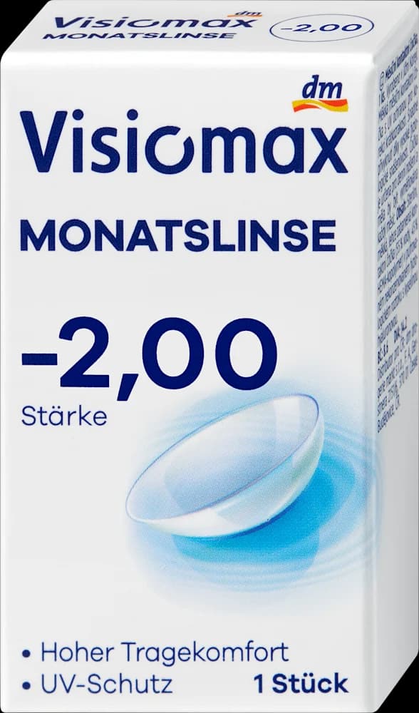 VISIOMAX mjes. leće -2,00 1 kom.