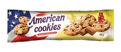KEKS AMERIČKI S KOMADIĆIMA ČOKOLADE 20% 150 g