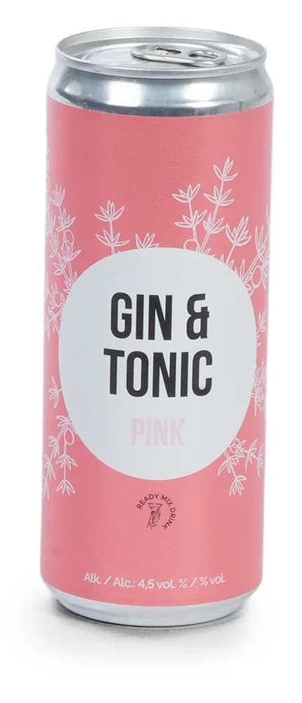 PINK GIN TONIC 0,33L