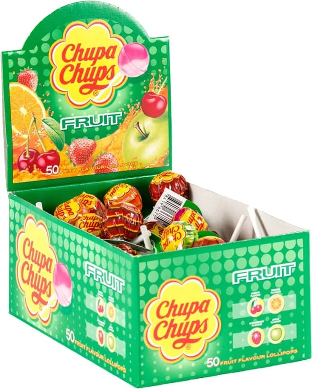12G*50 CHUPA CH.DISPL FRUIT