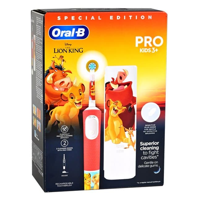 Oral B Električna četkica za zube Pro Kids 3+ Lion King