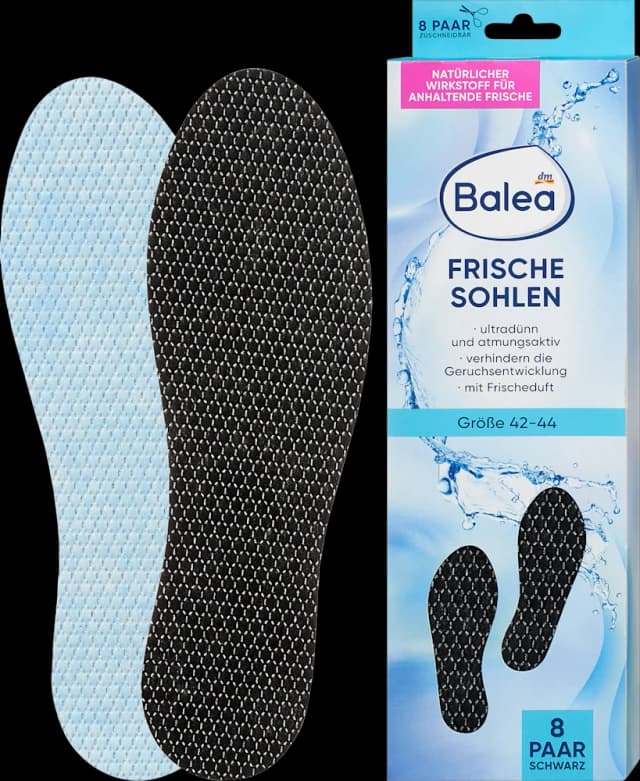 Balea osvjež. ulošcicrni 42/44 8 pari