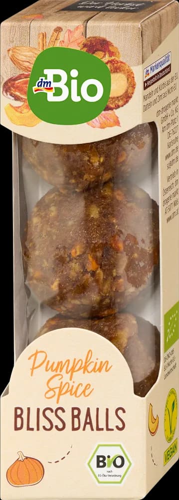 dmBio Pumpkin Spice Bliss Balls 60 g TT