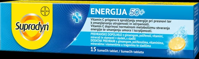 Supradyn Vital 50+ šumeće tablete 15kom