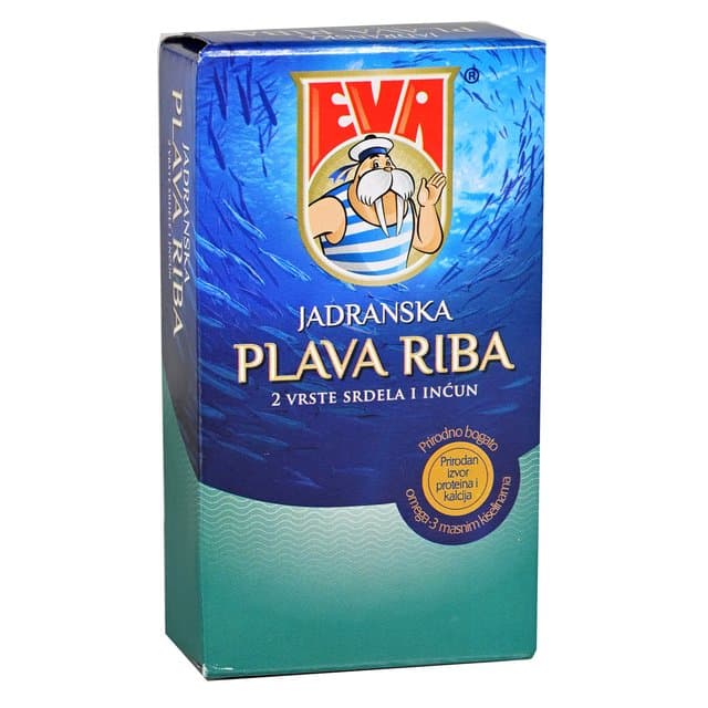 Jadranska plava riba u biljnom ulju