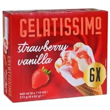 SLAD GELATISSIMO KOR VAN JAG 6X110ML