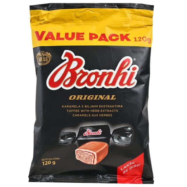 BOMB. KRAŠ 120 g BRONHI ORIGINAL