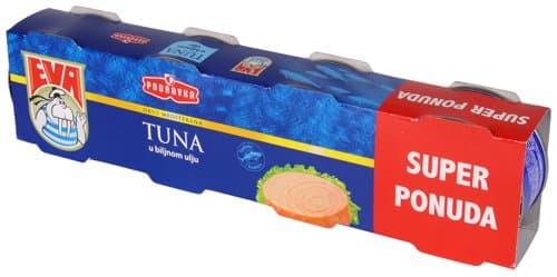 Tuna Komadi u Ulju 4x80g