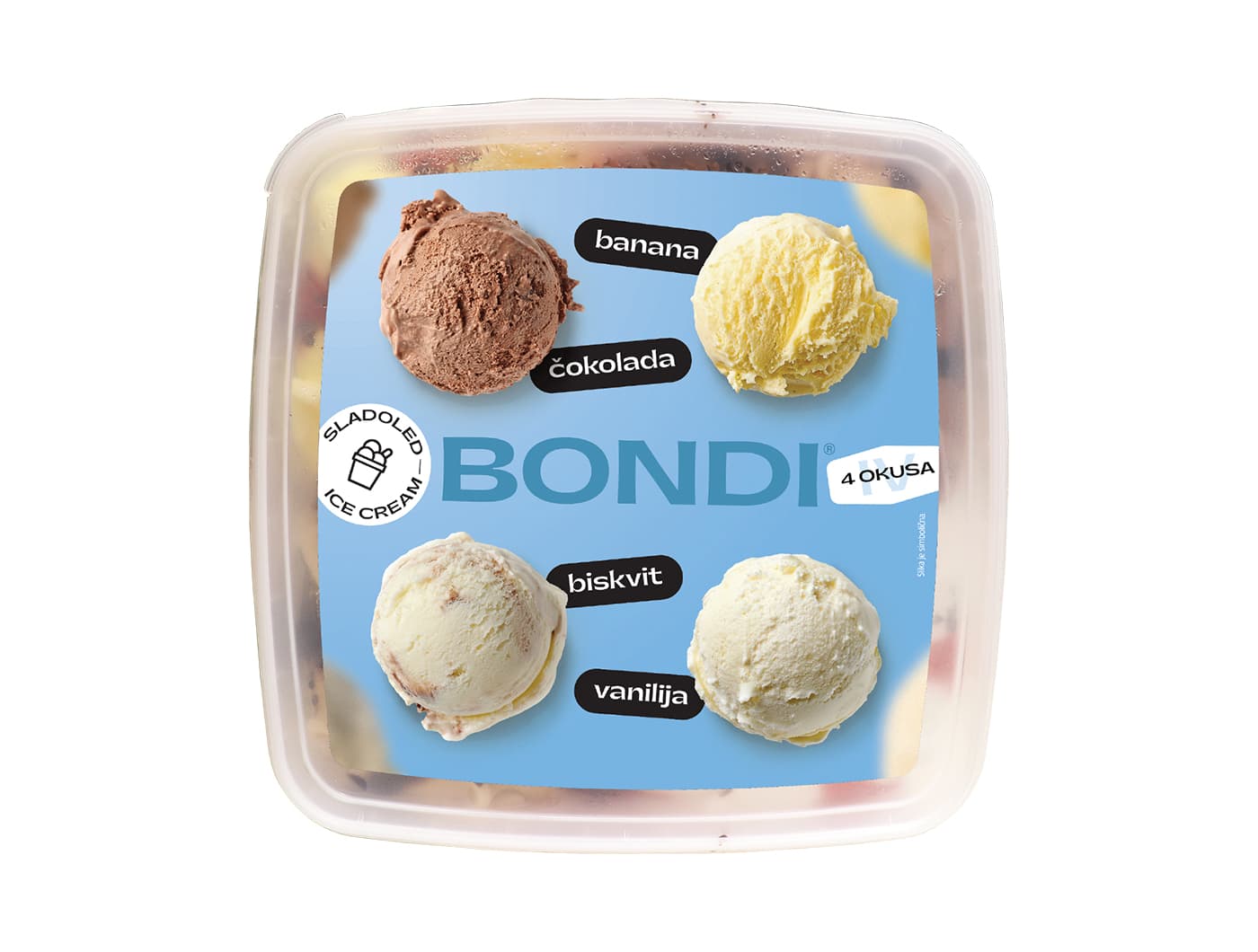 SLADOLED ČOK/BAN/BIS/VAN BONDI