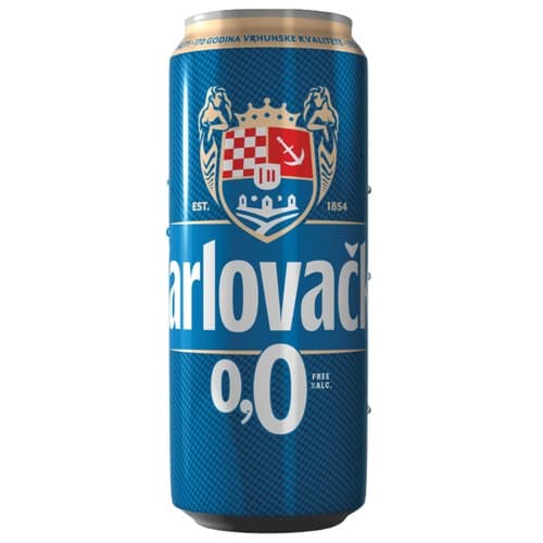 PIVO KARLOVAČKO 0,0% 0,5 L